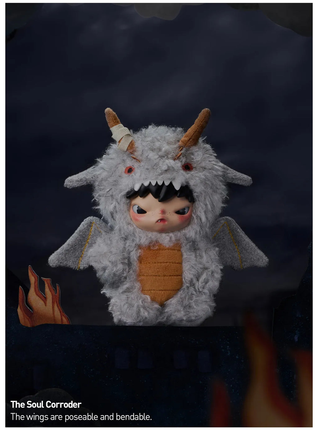 Hirono Mist-Walker Series - Plush Doll Pendant