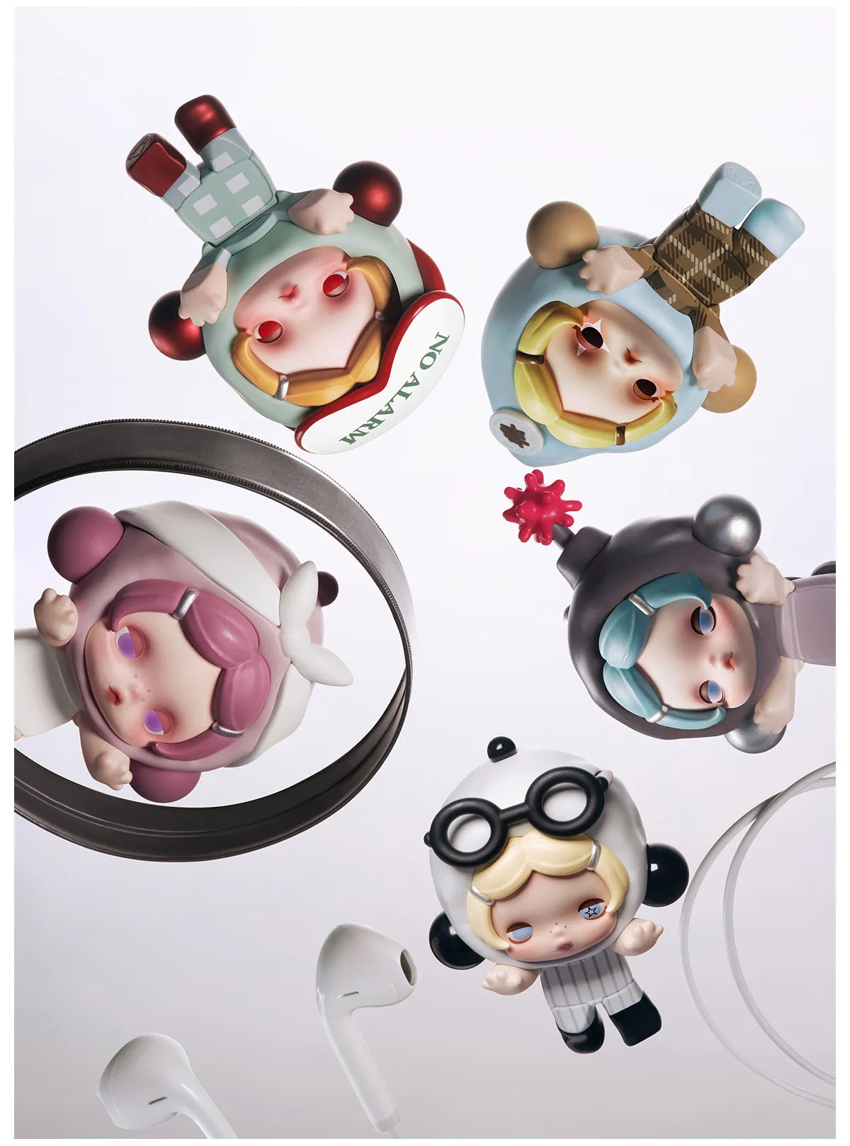 θ SKULLPANDA Off Mode Series Hipper Pop Attach