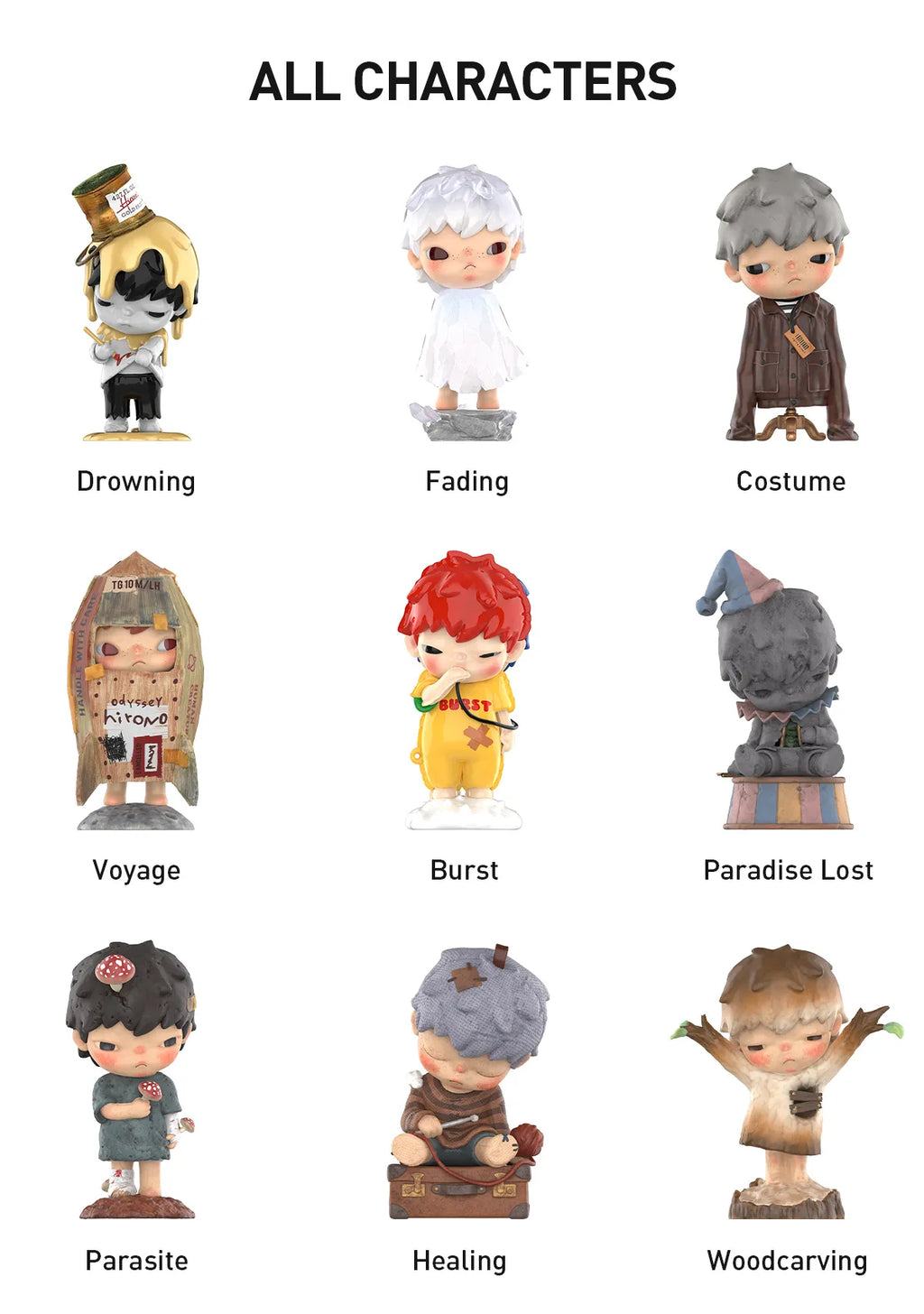 HIRONO V5 Reshape Series Figures