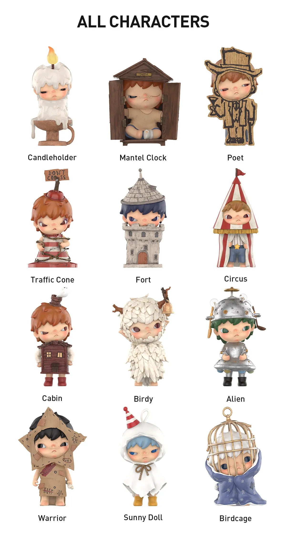 HIRONO V6 Shelter Series Figures