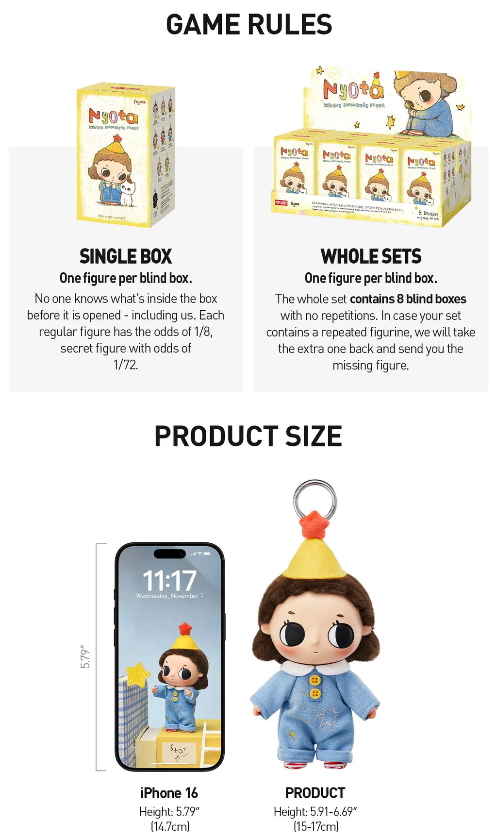 Nyota Where Moments Meet Series Plush Doll