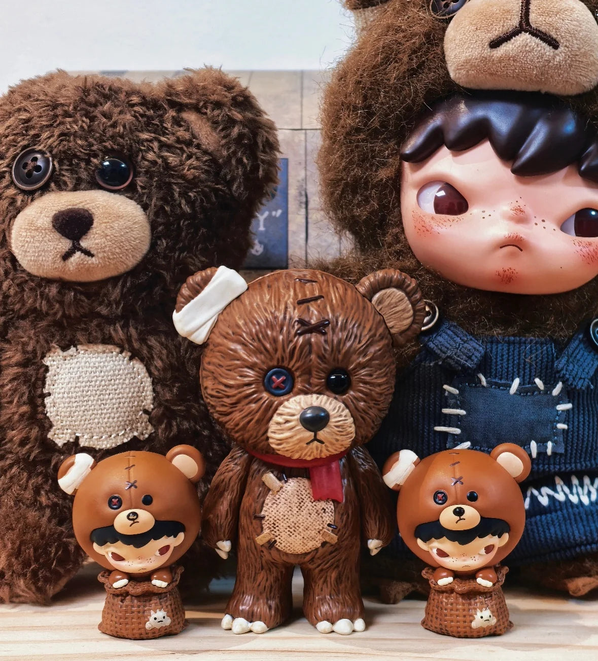 Hirono Back to Play Pop Bean Mini Figure