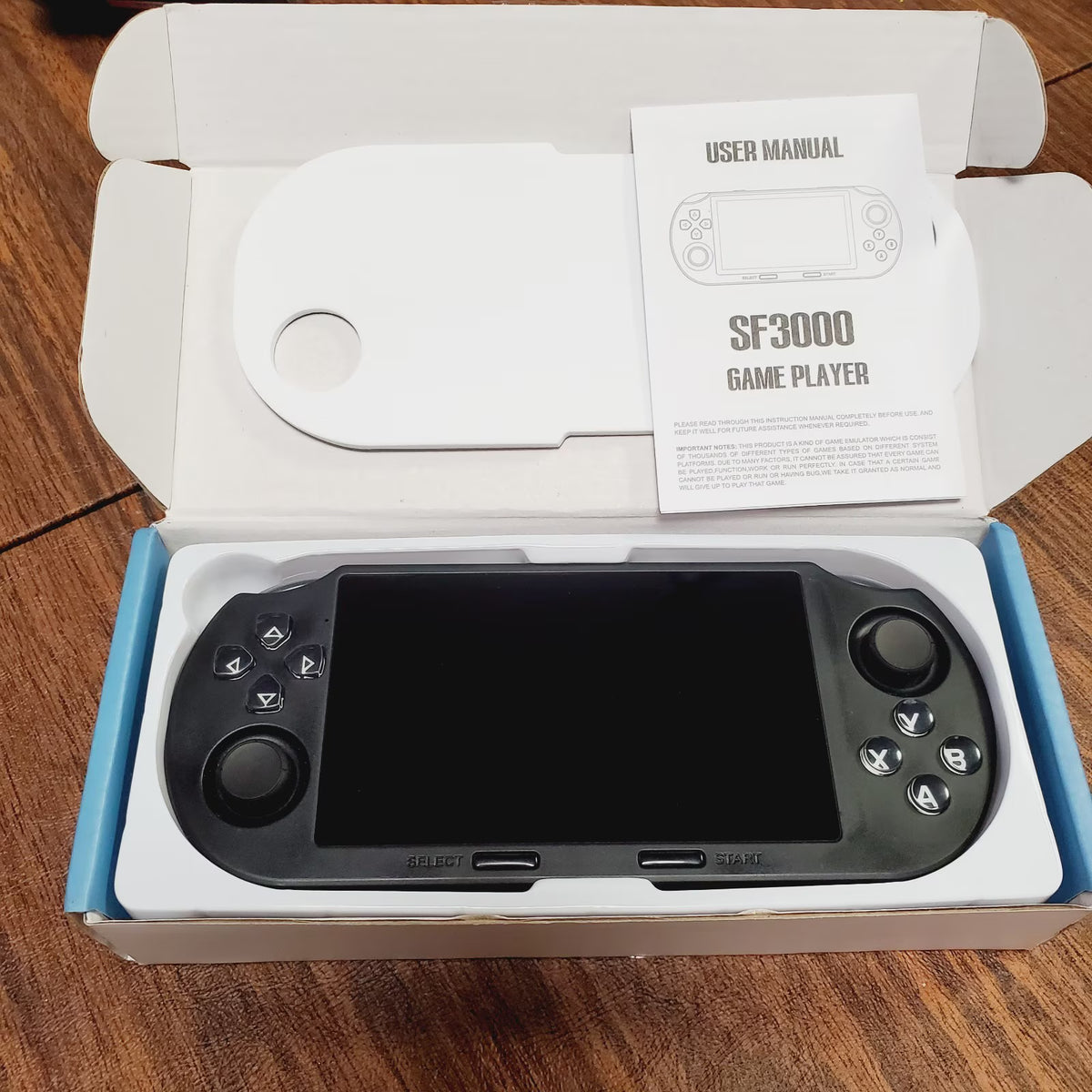 SF3000 Retro Handheld Game Console – 64GB, 20,000+ Preloaded Games