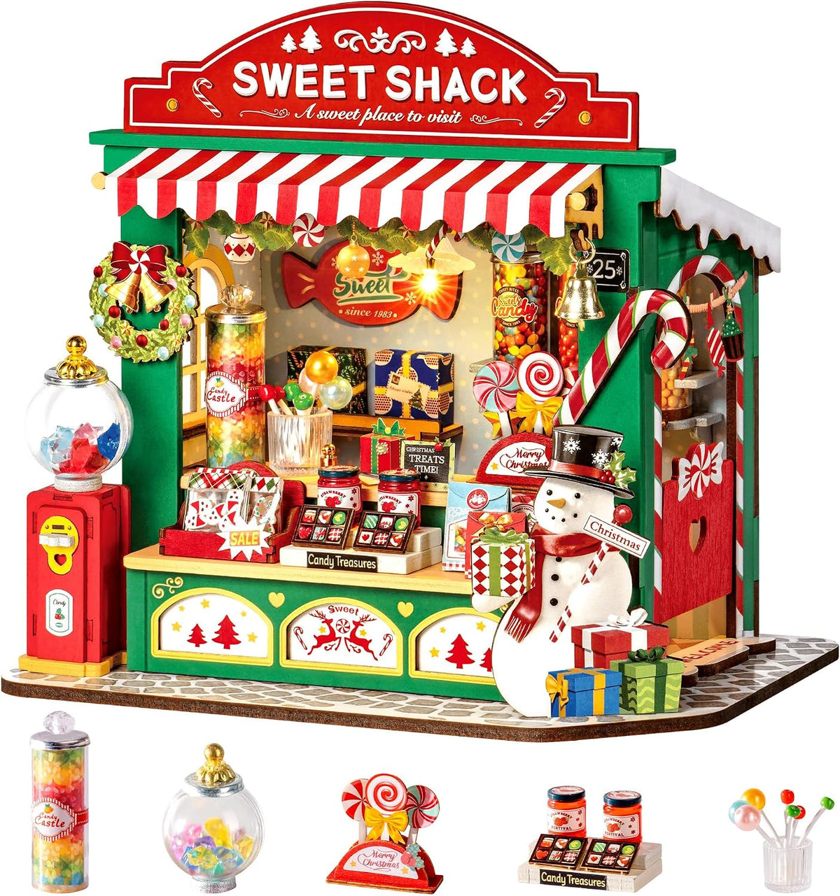 Rolife RDS043 Christmas Candy Stand