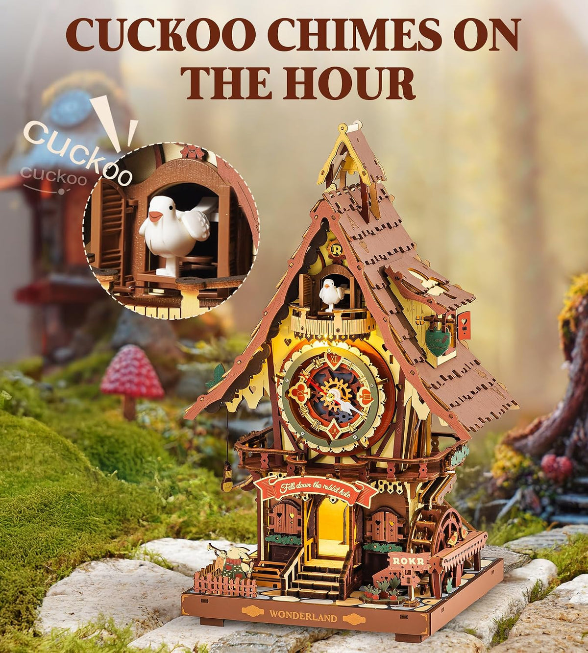 Robotime RLC901C Cuckoo Clock