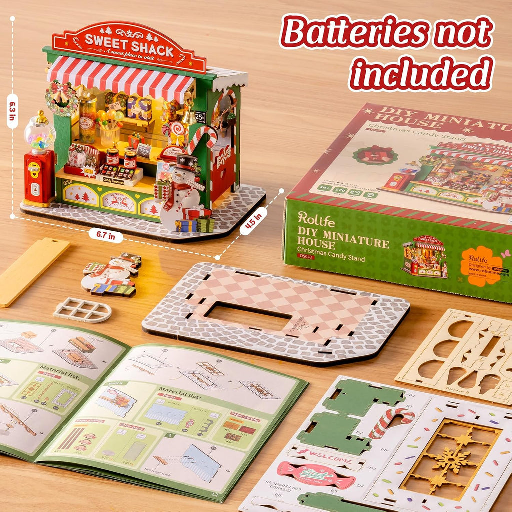 Rolife RDS043 Christmas Candy Stand