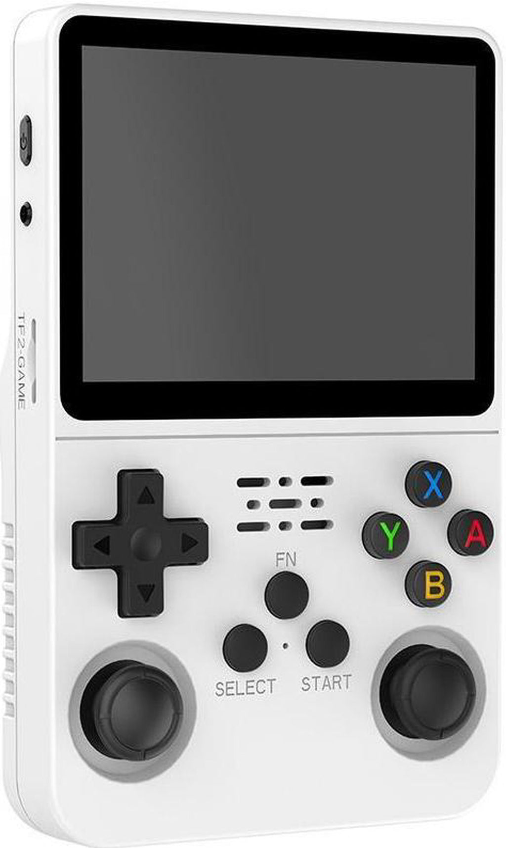 R36S Retro Handheld Game Console – White, 64GB, 22,000+ Preloaded Games