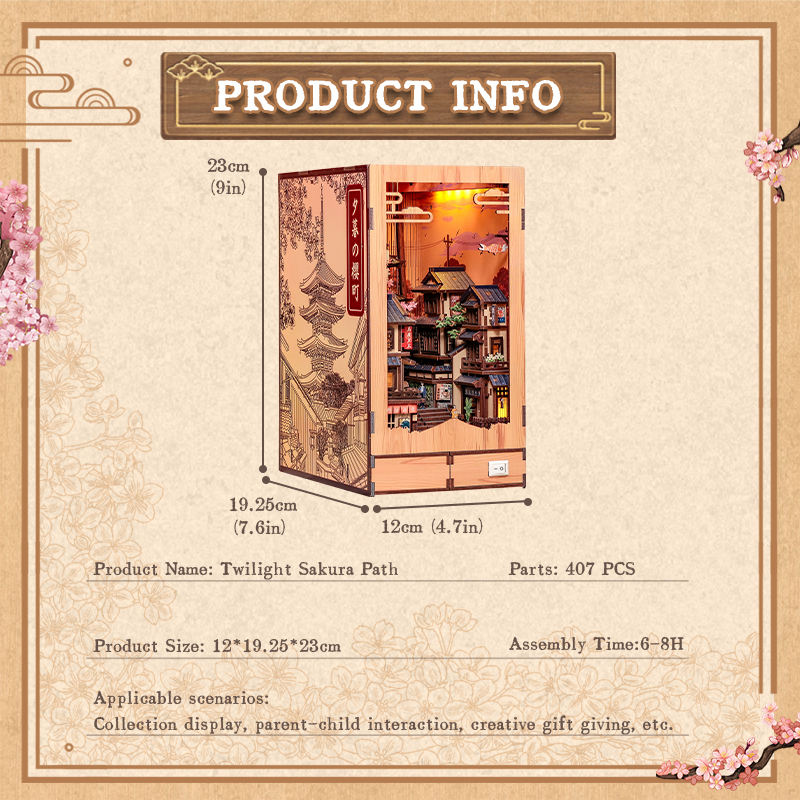 Cutebee BJAA402 Twilight Sakura Path