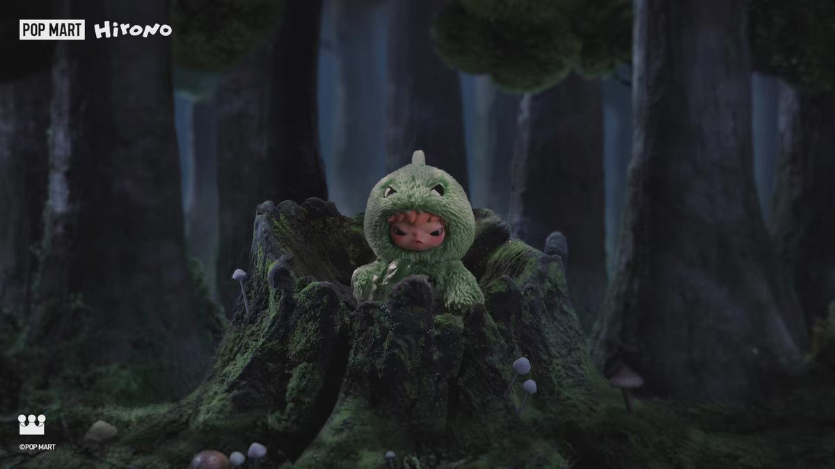 Hirono Dino Plush Doll Pendant