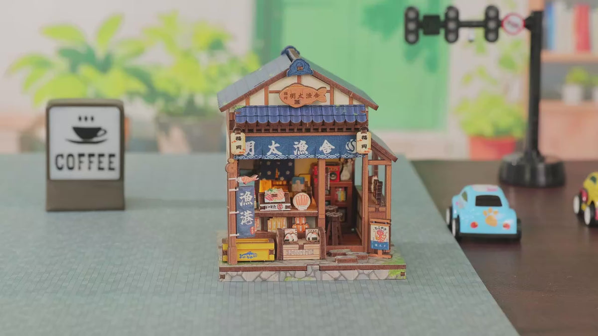 Cutebee CWGA114 Fukuoka Mentaiko Kitchen DIY Miniature Kit for Beginners