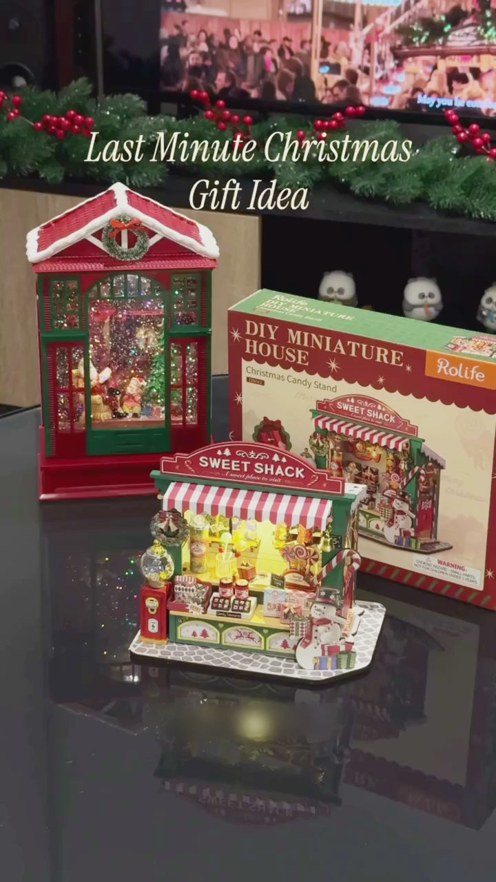 Rolife RDS043 Christmas Candy Stand